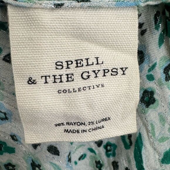 New Spell designs Winona gown ivy green dress - Picture 17 of 17